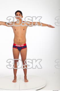 Whole body underwear t pose reference of Mack 0001